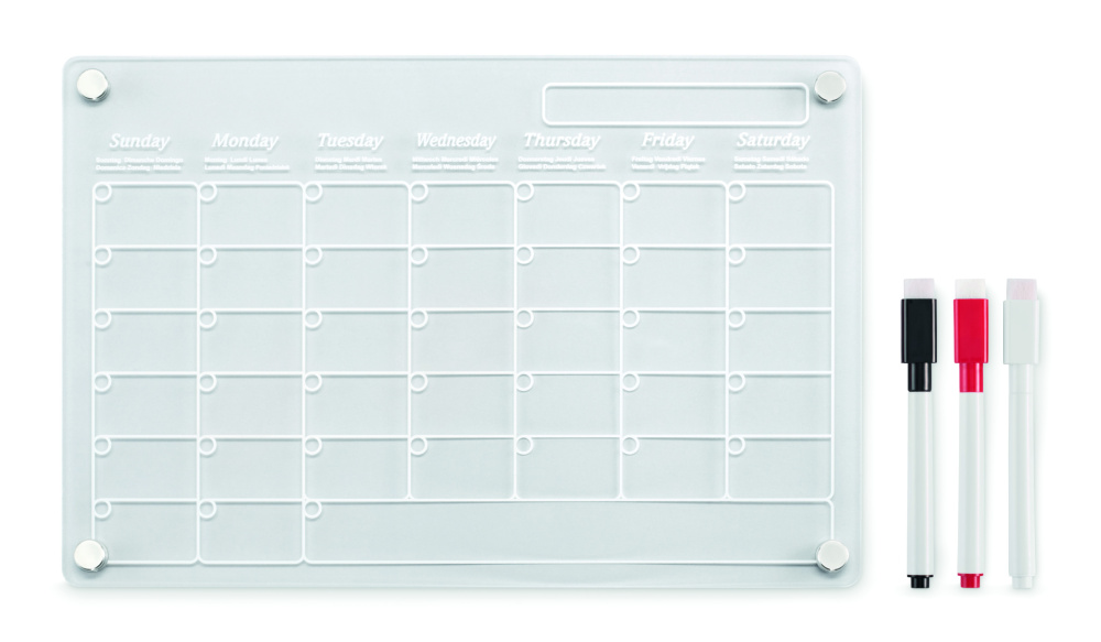 Лого трейд pекламные продукты фото: Magnetic acrylic planner