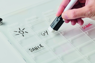 Лого трейд pекламные cувениры фото: Magnetic acrylic planner