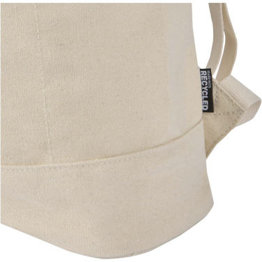 Логотрейд pекламные подарки картинка: Рюкзак Recanvas со сворачивающимся верхом для ноутбука с диагональю экрана 14 дюймов, изготовленный из переработанных материалов по стандарту GRS, объемом 16 л