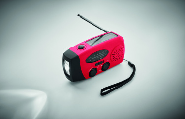 Логотрейд pекламные подарки картинка: Portable radio SOS with LED torch