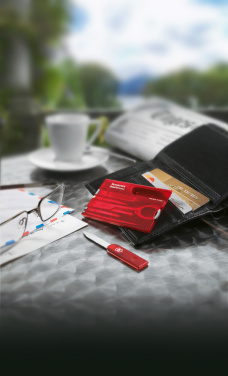 Логотрейд pекламные подарки картинка: VICTORINOX Swiss Card Classic 10 функций