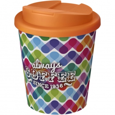 Logotrade presentreklam bild: Brite-Americano® Espresso 250 ml mugg med spillsäkert lock