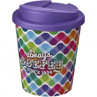 Logotrade reklamprodukter bild: Brite-Americano® Espresso 250 ml mugg med spillsäkert lock