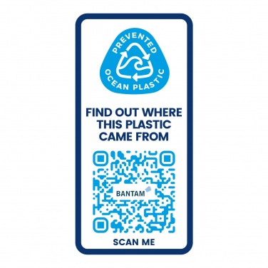Logotrade profilprodukter bild: H2O Active® Eco Tempo 700 ml sportflaska med uppfällbart lock