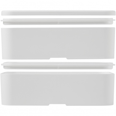 Logotrade presentreklam bild: MIYO Pure lunchlåda i dubbla lager