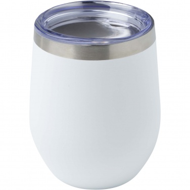 Logotrade profilreklam bild: Corzo RCS-certifierad vakuumisolerad kopparmugg, 350 ml