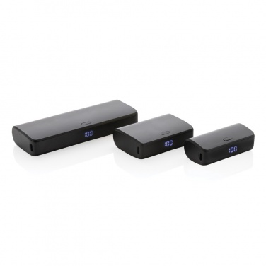 Logotrade profilprodukter bild: FlashCharge 10.000mAh powerbank snabbladdning, RCS rplast