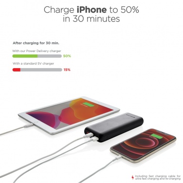 Logotrade profilprodukter bild: Urban Vitamin Pasadena 20.000 mAh 18W PD powerbank
