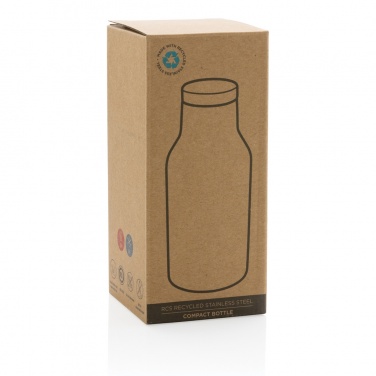Logotrade profilprodukter bild: Kompakt flaska i RCS återvunnen stainless steel