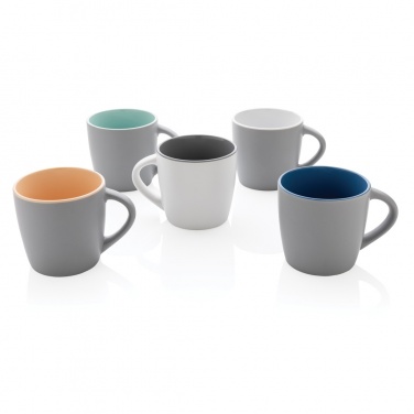 Logotrade reklamprodukter bild: Keramikmugg med färgad insida 300ml