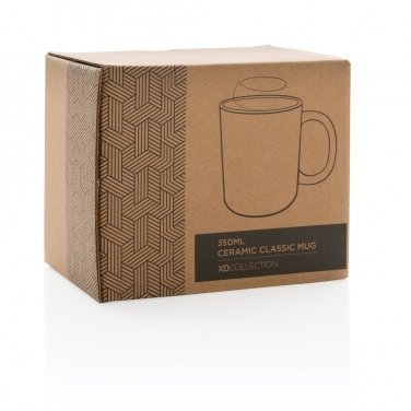 Logotrade profilprodukter bild: Keramikmugg klassisk 350 ml