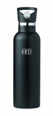 Logotrade reklamprodukter bild: Flaska med dubbelvägg 700 ml
