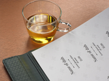 Logotrade reklamprodukter bild: Menyomslag 1241239