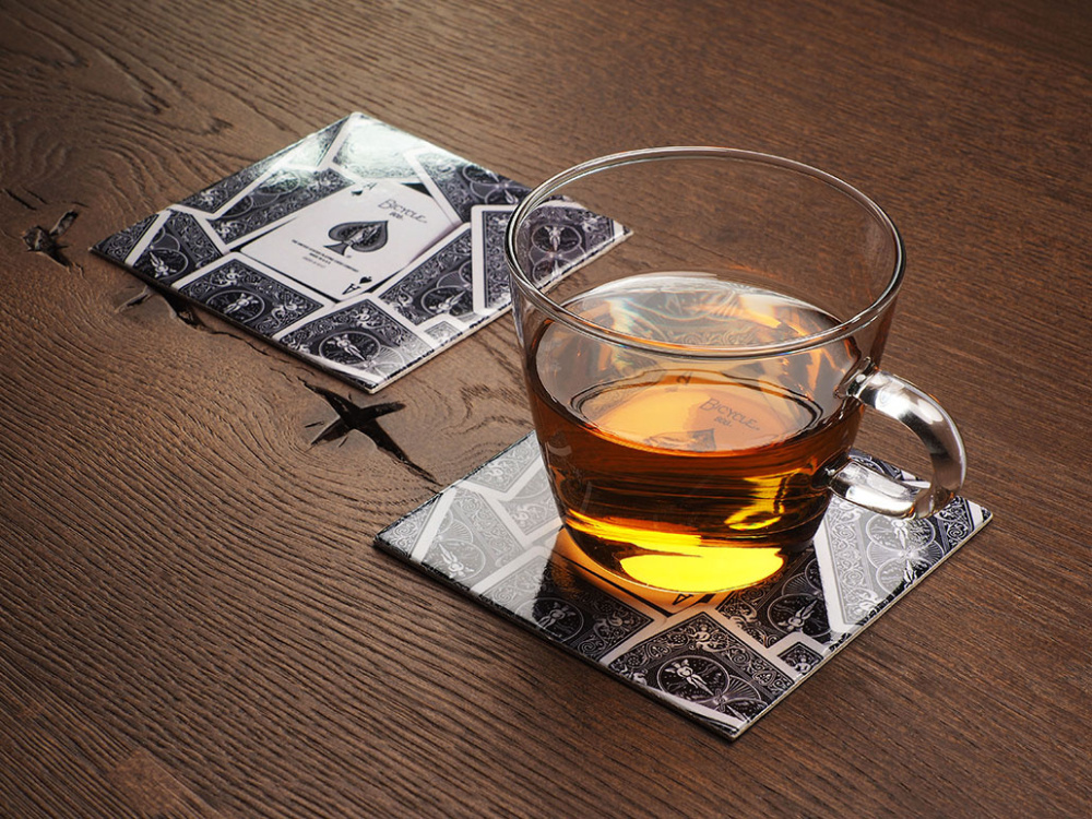 Logotrade profilreklam bild: Tryckt pappersunderlägg 1838117