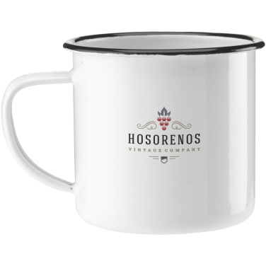 Logotrade profilprodukter bild: Retro emaljmugg 350 ml