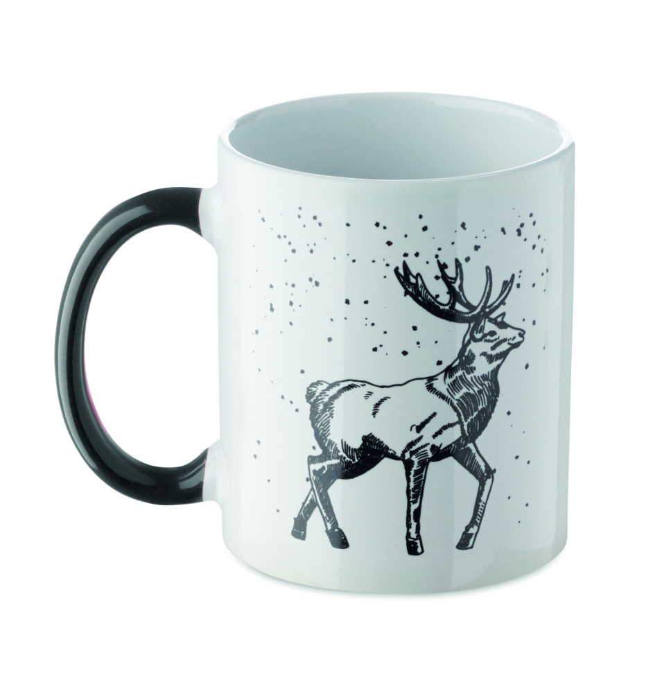Logotrade profilreklam bild: Keramikmugg Julmotiv 300ml