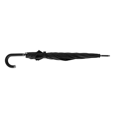 Logotrade profilreklam bild: Swiss Peak Vero Aware™ RPET 25” paraply med lyxigt handtag