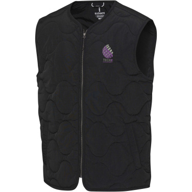 Logotrade profilprodukter bild: Quartz unisex quiltad väst av GRS-certifierat återvunnet material