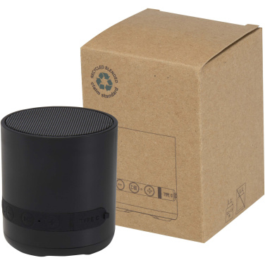 Logotrade presentreklam bild: Hunor trådlös högtalare på 3 W av återvunnen plast