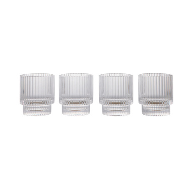 Logotrade presentreklam bild: VINGA York tumbler glas, 4-pack