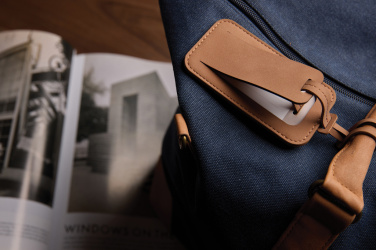 Logotrade presentreklam bild: VINGA Bosler RCS bagagetag