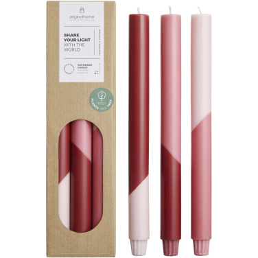 Logotrade profilprodukter bild: Originalhome Eden diagonala ljus – set om 3