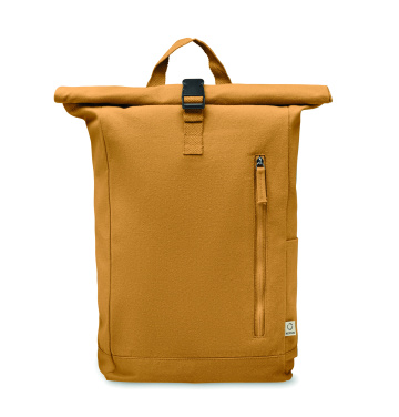 Logotrade profilreklam bild: Rolltop-ryggsäck 390 gr/m²