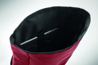 Logotrade profilreklam bild: Rolltop dataryggsäck 600D
