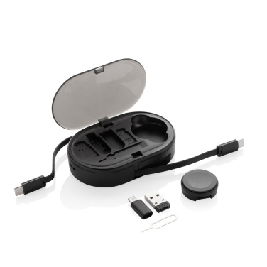 Logotrade profilprodukter bild: Chargevix Multifunktionell 60W laddning i RCS återv. plast