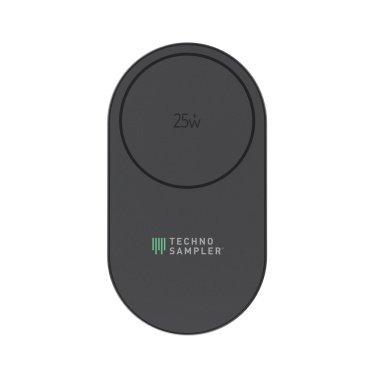 Logotrade profilprodukter bild: Quantom ultrasnabb 3-i-1 hopfällbar trådlös laddare