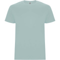 Stafford kortärmad T-shirt för herr, Tvättad blå