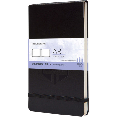 Logotrade profilreklam bild: Moleskine stort akvarellalbum för konst