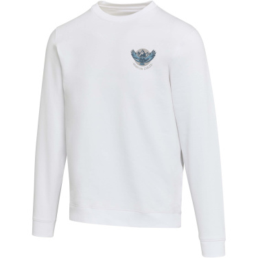 Logotrade kampanjprodukter bild: Jasper 280 g/m² unisex-tröja med rund hals av återvunnet