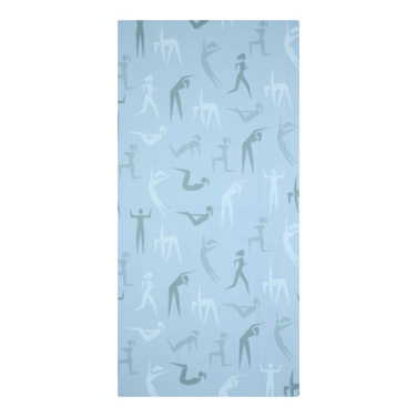 Logotrade profilreklam bild: Daisy mikrofiberhandduk med sublimeringstryck 70 × 140 cm