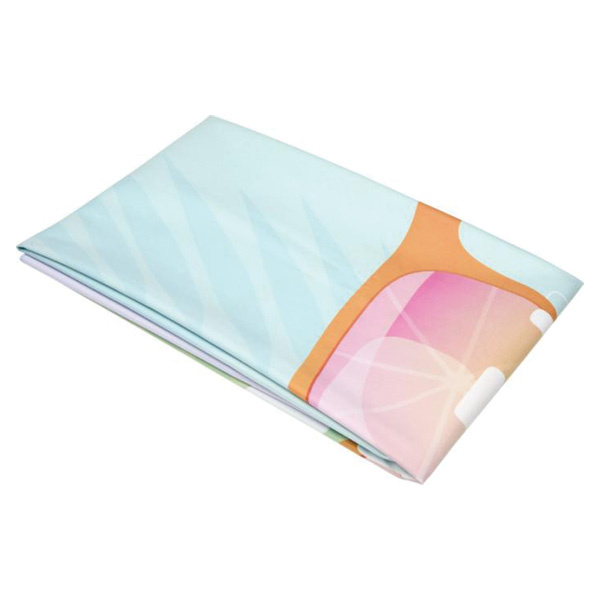 Logotrade profilreklam bild: Tulsi lätt handduk med sublimeringstryck 90 × 150 cm