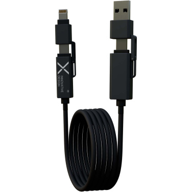 Logotrade profilreklam bild: SCX.design C59 100 W laddningskabel av magnetiskt silikon