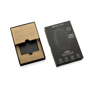Logotrade profilreklam bild: Urban Vitamin Marin 5000mAh magnetisk 15W trådlös powerbank